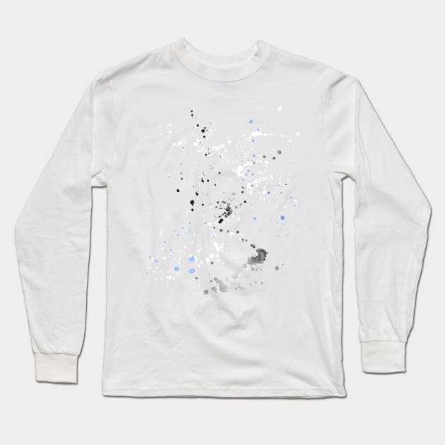 Aquarell Textur Long Sleeve T-Shirt by Destroyed-Pixel